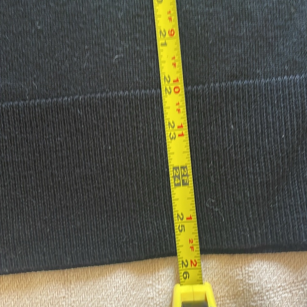 Talbots woman’s  Black Merino Wool Cowl neck Sweater - Picture 8 of 14